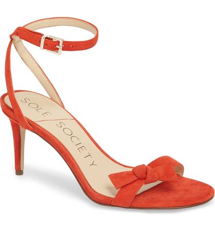 Sole Society Avrilie Knotted Sandal (Women) | Nordstrom