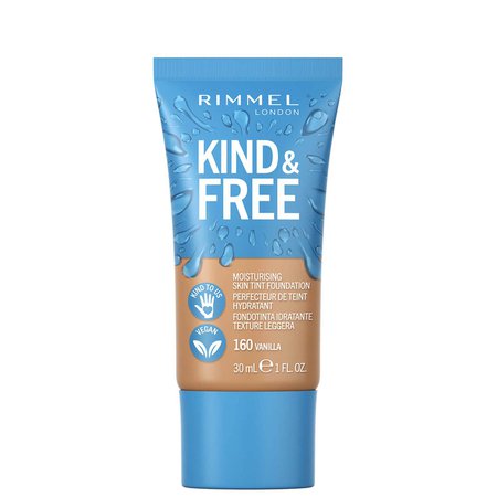 Rimmel Kind and Free Skin Tint Moisturising Foundation 30ml (Various Shades) - Snabb leverans