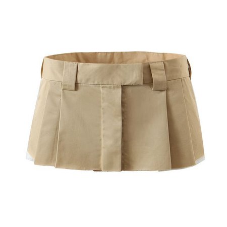 Omibayo - Low Rise Pleated Mini Skirt | YesStyle