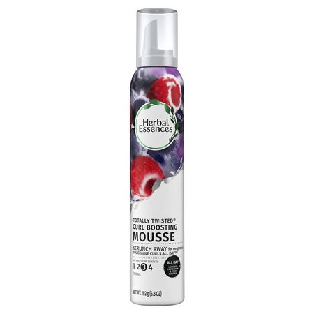 Herbal Essences Totally Twisted Curl-Boosting Mousse With Berry Essences - 6.8oz : Target