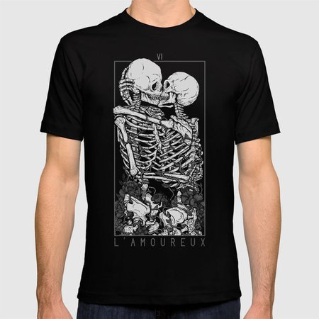The Lovers T-shirt by deniart | Society6