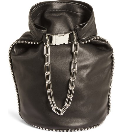 Alexander Wang Attica Dry Sack Leather Bucket Bag | Nordstrom