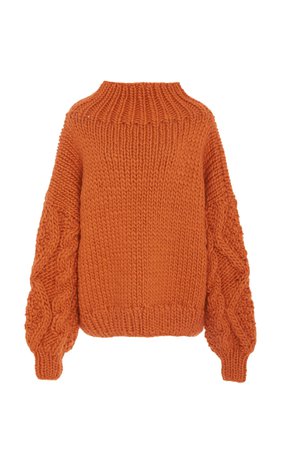 Cable Knit Wool Sweater by I Love Mr. Mittens | Moda Operandi