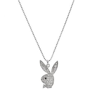 playboy bunny necklace png