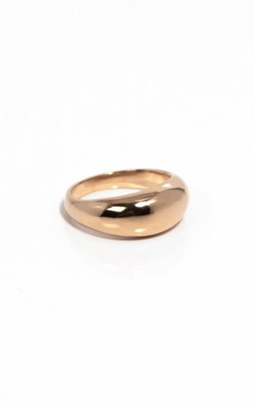 14k Gold-Vermeil Sawyer Dome Ring By Young Frankk | Moda Operandi