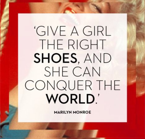 shoe quote Pinterest