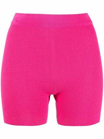 Jacquemus fine-ribbed knitted cycling shorts - FARFETCH