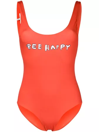 Ganni bee happy swimsuit £120 - Buy Online - Mobile Friendly, Fast Delivery