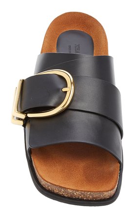 Thompson Footbed Leather Sandals By Khaite | Moda Operandi