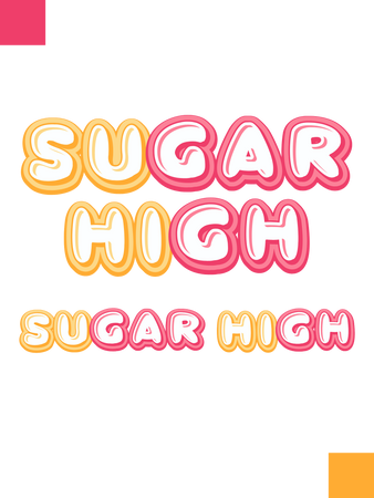 Sugar High Updated Logo - Color 2023/3026