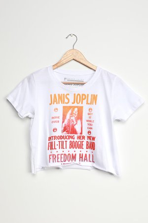 Prince Peter Janice at Freedom Hall - Graphic Tee - White T-Shirt