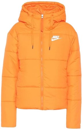 orange Nike puffer ✨