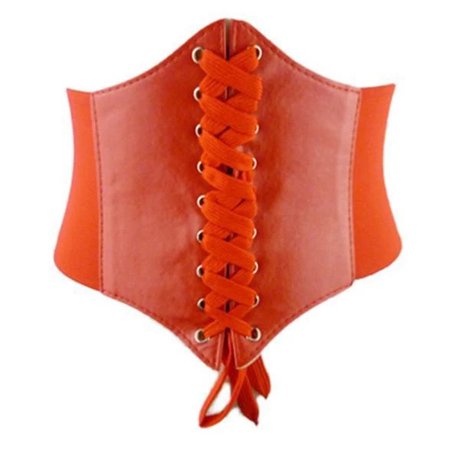 orange corset
