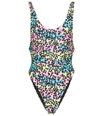 Reina Olga - Funky leopard-print swimsuit | Mytheresa