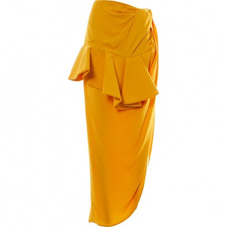 La bomba maxi skirt Jacquemus Yellow size 38 FR in Viscose - 7199980