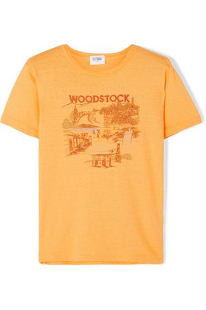Solid & Striped | Woodstock printed cotton T-shirt | NET-A-PORTER.COM