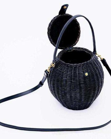 Ulla Johnson Tautou Basket - Black | Garmentory