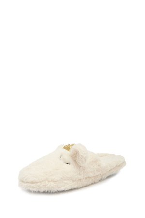 Fuzzy Sheep Slippers | Forever 21
