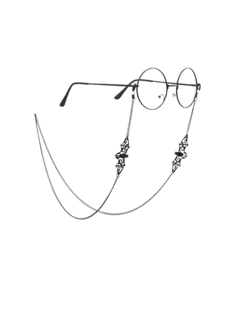 glasses chain gothic