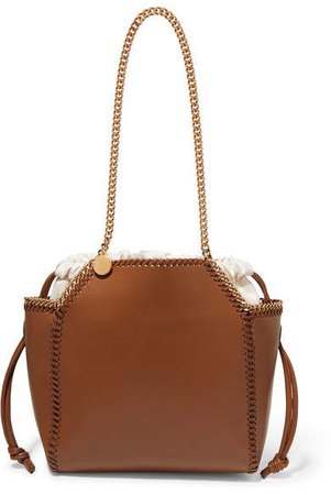 The Falabella Reversible Faux Leather Tote - Tan