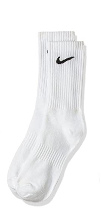white Nike socks