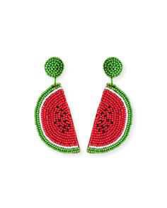 Neiman Marcus Watermelon Bead Earrings - Pinterest