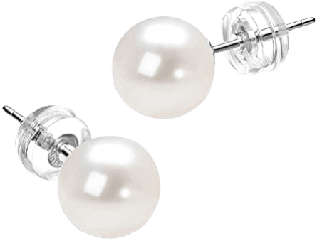 Pearl basic earrings