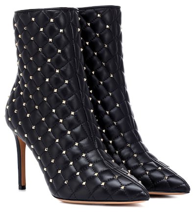 Valentino Garavani Rockstud Spike leather ankle boots