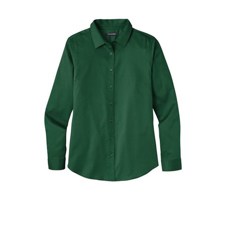 Port Authority® Ladies Long Sleeve SuperPro React™Twill Shirt. LW808 - Walmart.com