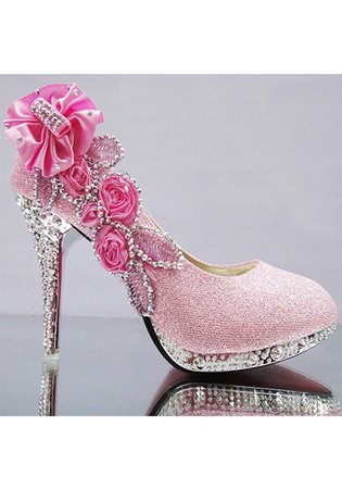 Sparkly Pink Heels