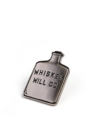 Whiskey Will Do Enamel Pin | Bridge & Burn | Pinterest | Pin and patches, Patches and Pin badges