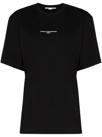 Stella McCartney logo-print short-sleeve T-shirt - FARFETCH