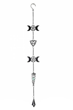 Triple Moon Hanging Decoration by Alchemy Gothic | Gifts &