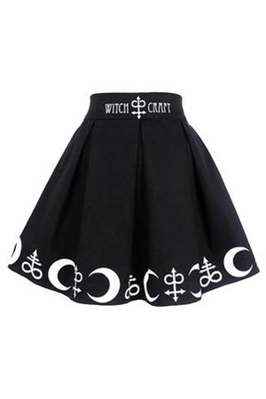 Atomic Witch Craft Gothic Skirt | Atomic Jane Clothing