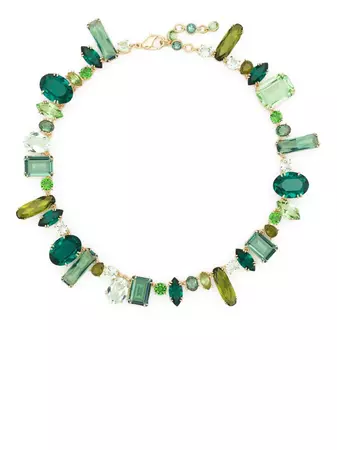 Swarovski Gema crystal-embellished Necklace - Farfetch