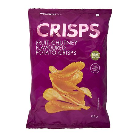 Fruit Chutney Flavoured Potato Crisps 125 g | Woolworths.co.za