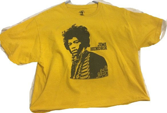 Jimi Hendrix crop top