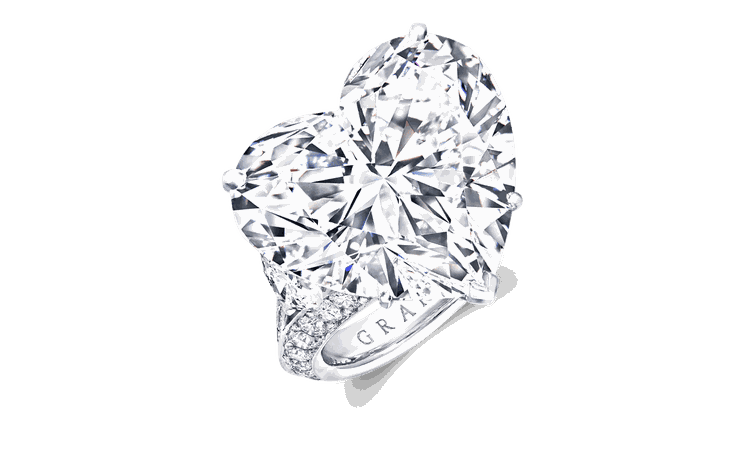 Heart Shape Diamond Ring | Graff