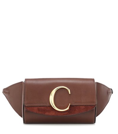 Chloé C leather belt bag