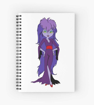 "Sibella - Scooby Doo Ghoul School" Spiral Notebooks by annahallo34 | Redbubble