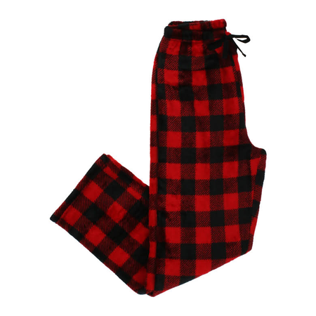 flannel pants (red)