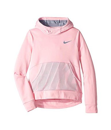 Nike Kids Therma Pullover Hoodie Energy (Little Kids/Big Kids) at Zappos.com