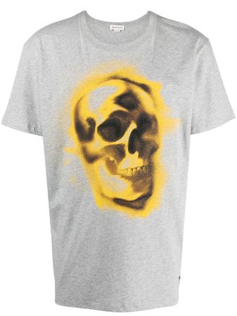 Alexander McQueen skull-print Round Neck T-shirt - Farfetch