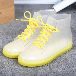 Candy color transparent rain boots SE9140 – SANRENSE