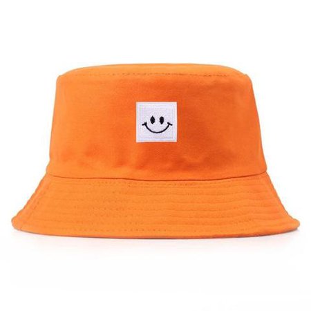 Smile Bucket Hat – White Market