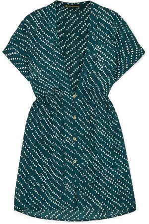 ViX | Ventana Ocean Fuji printed voile mini dress | NET-A-PORTER.COM