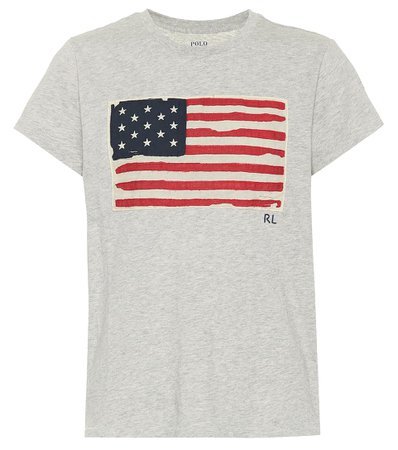 Polo Ralph Lauren - American Flag cotton T-shirt | Mytheresa
