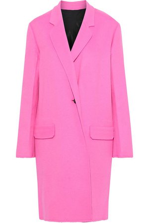 Wool and cashmere-blend felt coat | HELMUT LANG | Sale up to 70% off | THE OUTNET