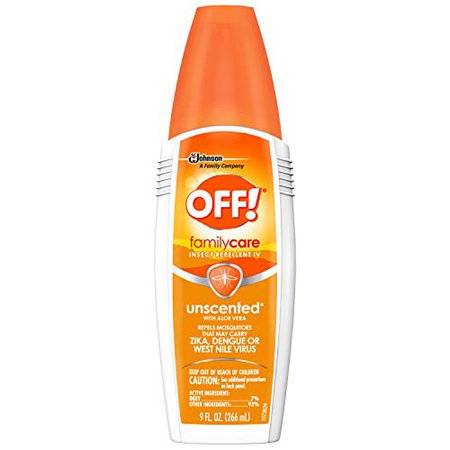Amazon.com: OFF! Family Care Insect & Mosquito Repellent, Unscented with Aloe-Vera, 7% Deet 6 oz, Value pack. (Pack of 2): Health & Personal Care