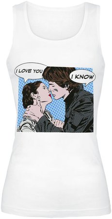 Leia & Han Solo - I Love You | Star Wars T-Shirt | EMP